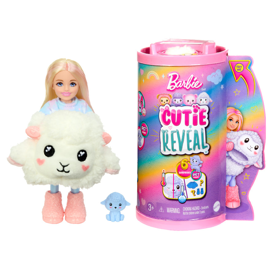 Chelsea Cutie Reveal Doll - Baby Lamb BARBIE HKR17