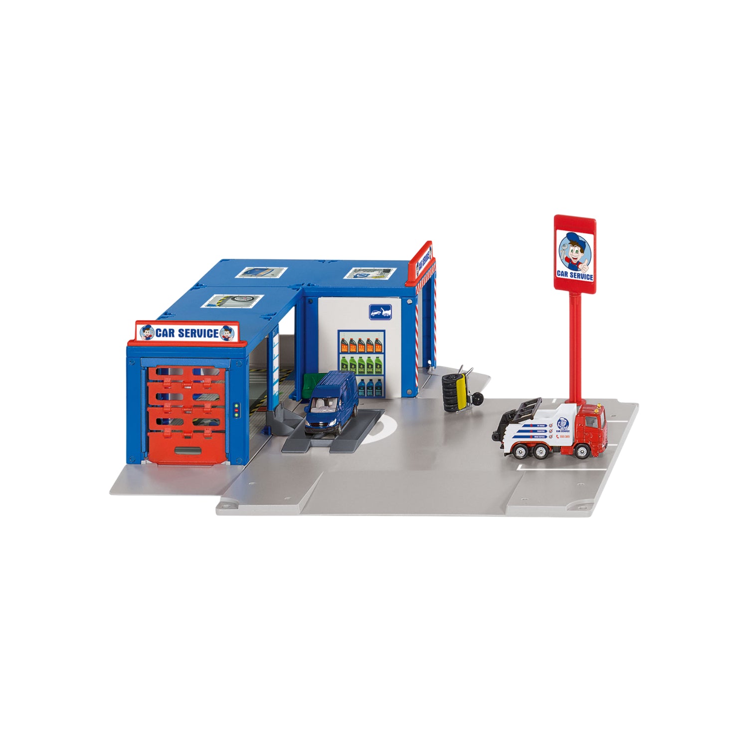 Mô Hình Gara Sửa Xe Siku Siku 5507