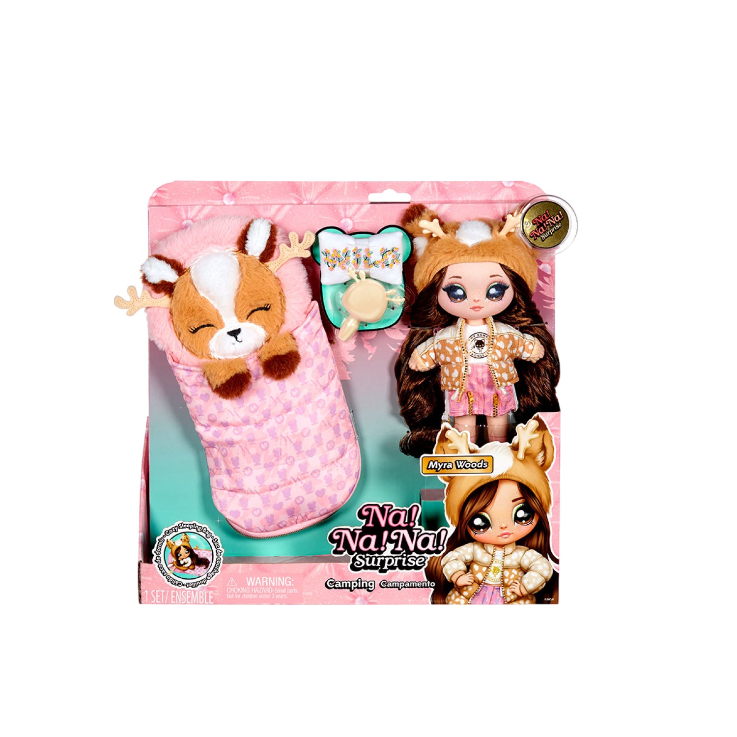 Búp Bê Và Dụng Cụ Cắm Trại - Myra Wood Na Na Na 579380euc