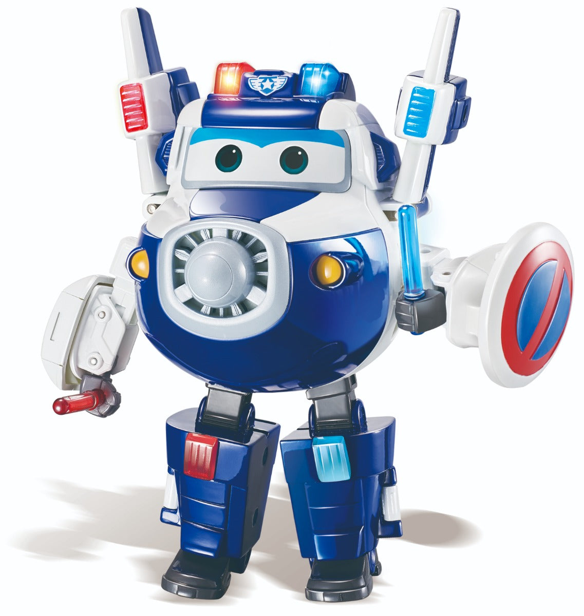 Robot Biến Hình Cỡ Lớn Có Đèn Và Âm Thanh -Paul Siêu Cấp Superwings Yw740925