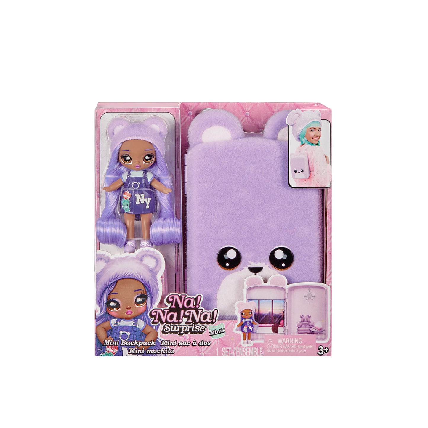 Mini Fashion Backpack - City Bear NA NA NA 590408EUC