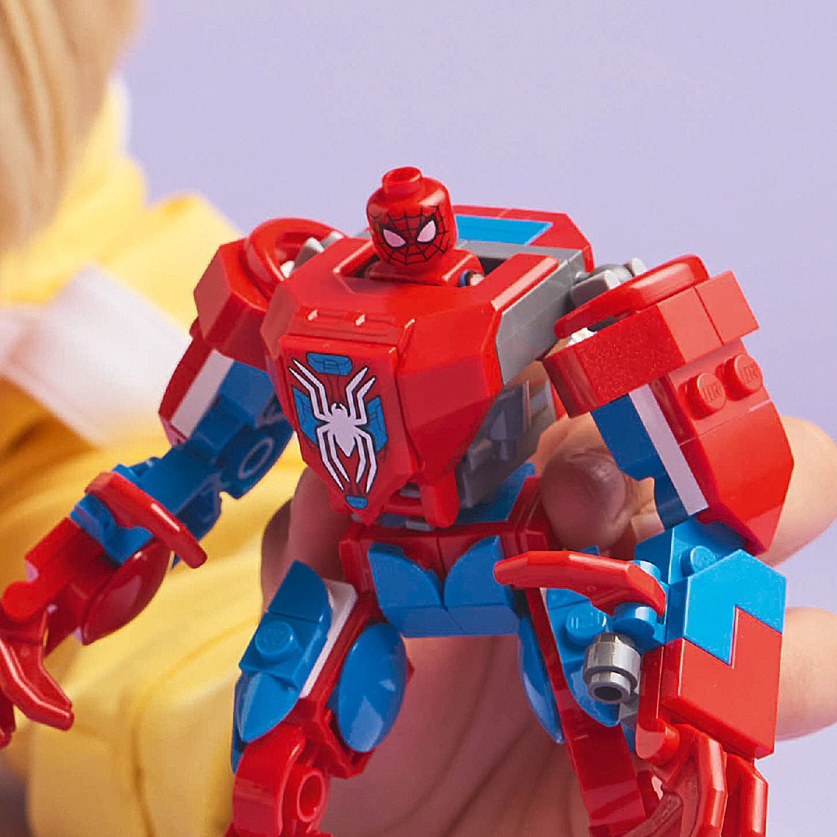 Đồ Chơi Lắp Ráp Robot Người Nhện Đại Chiến Antin-Venom LEGO SUPERHEROES 76308