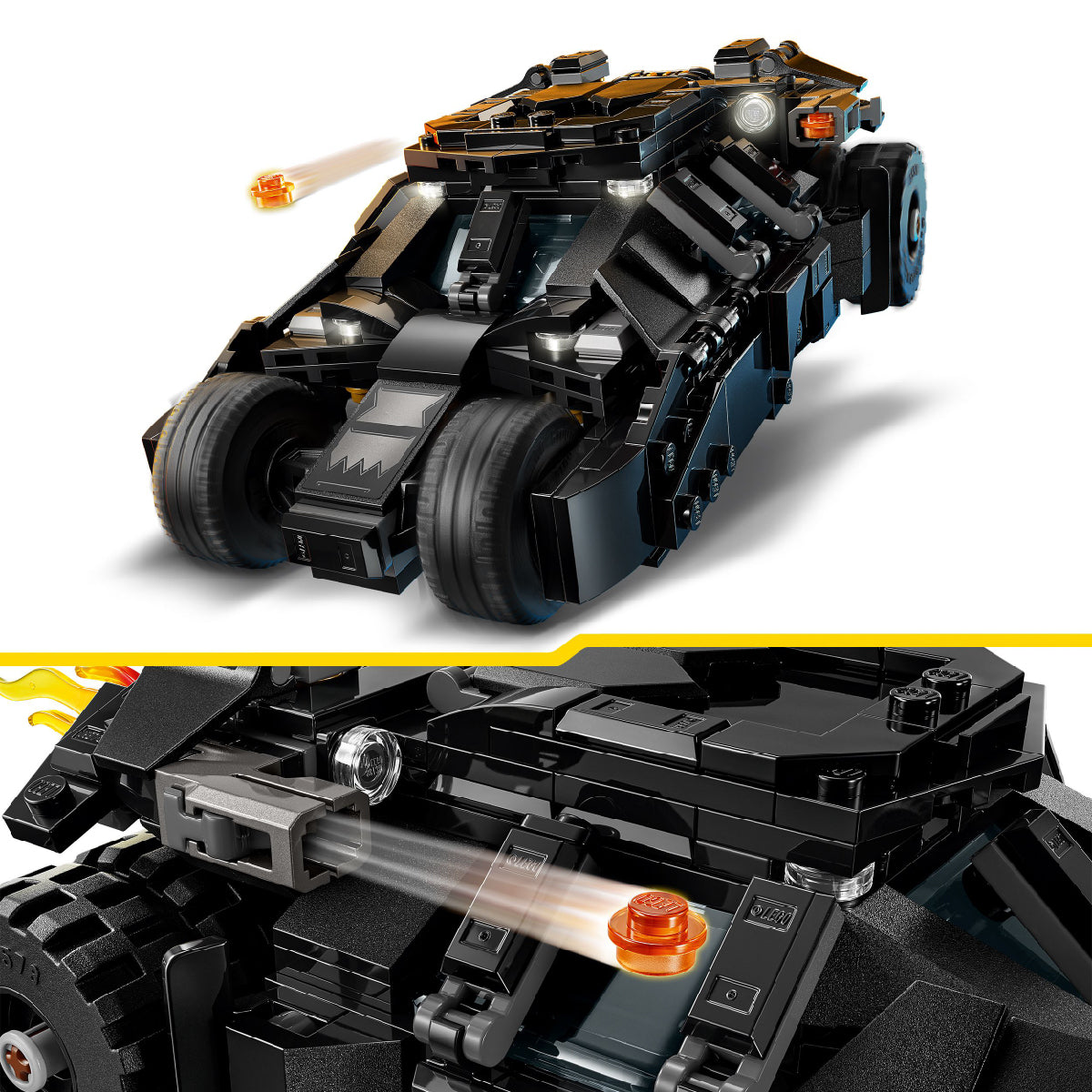 Đồ Chơi Lắp Ráp Batman Tumbler Đấu Với Two-Fac Và Joker LEGO SUPERHEROES 76303