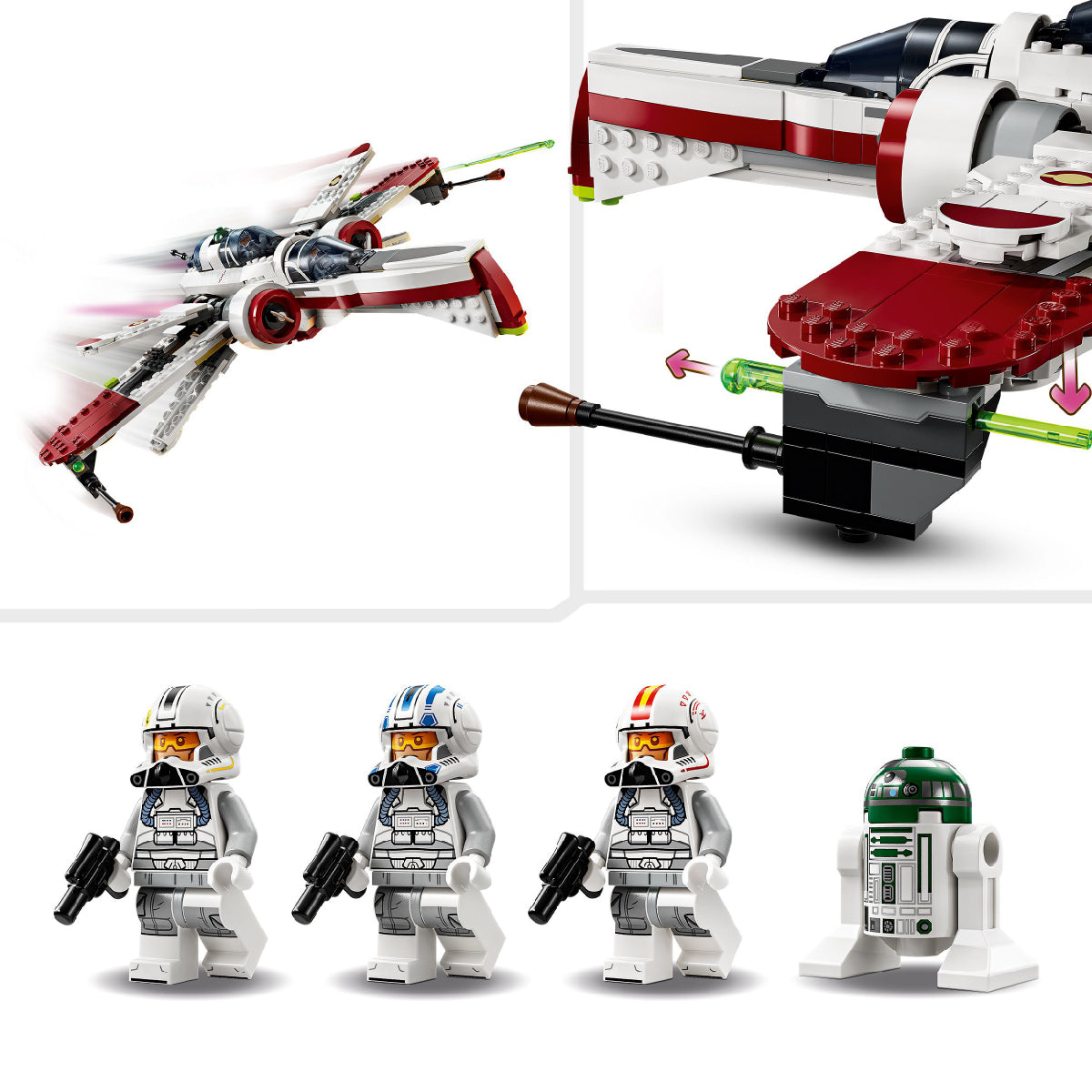 Đồ Chơi Lắp Ráp Chiến Đấu Cơ ARC-170 LEGO STAR WARS 75402