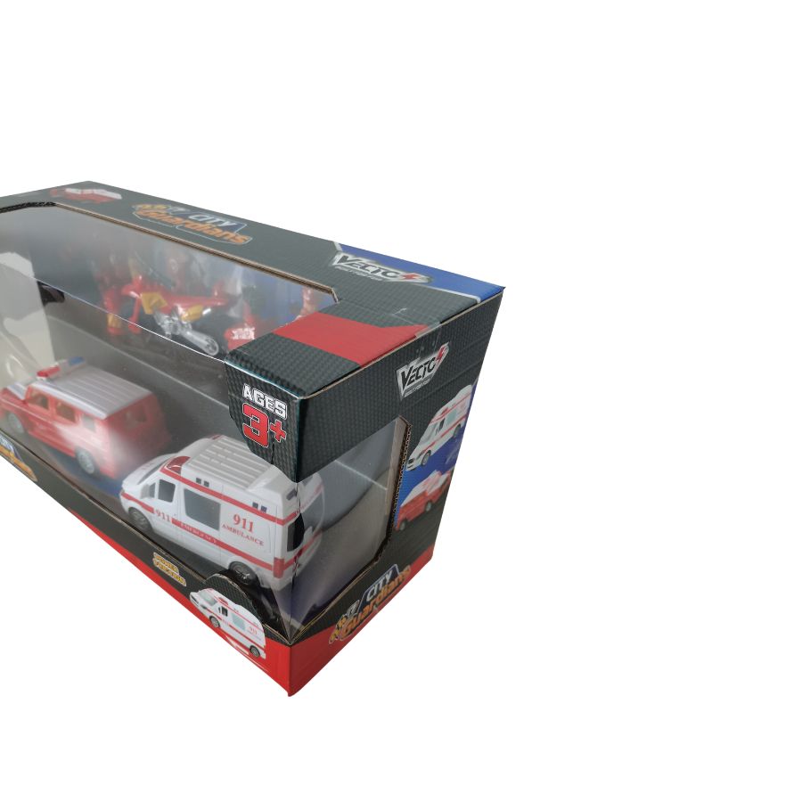 Bộ đồ chơi Vệ binh thành phố - Cứu hỏa VECTO VT9937A