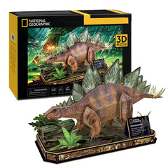 Đồ chơi trẻ em xếp hình 3D Nat Geo: Khủng long Stegosaurus PUZZLES DS1054H