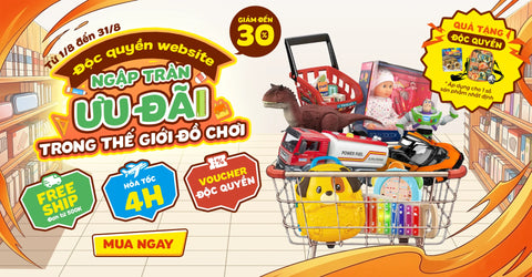 THẾ GIỚI ĐỒ CHƠI - ƯU ĐÃI NGẬP TRÀN