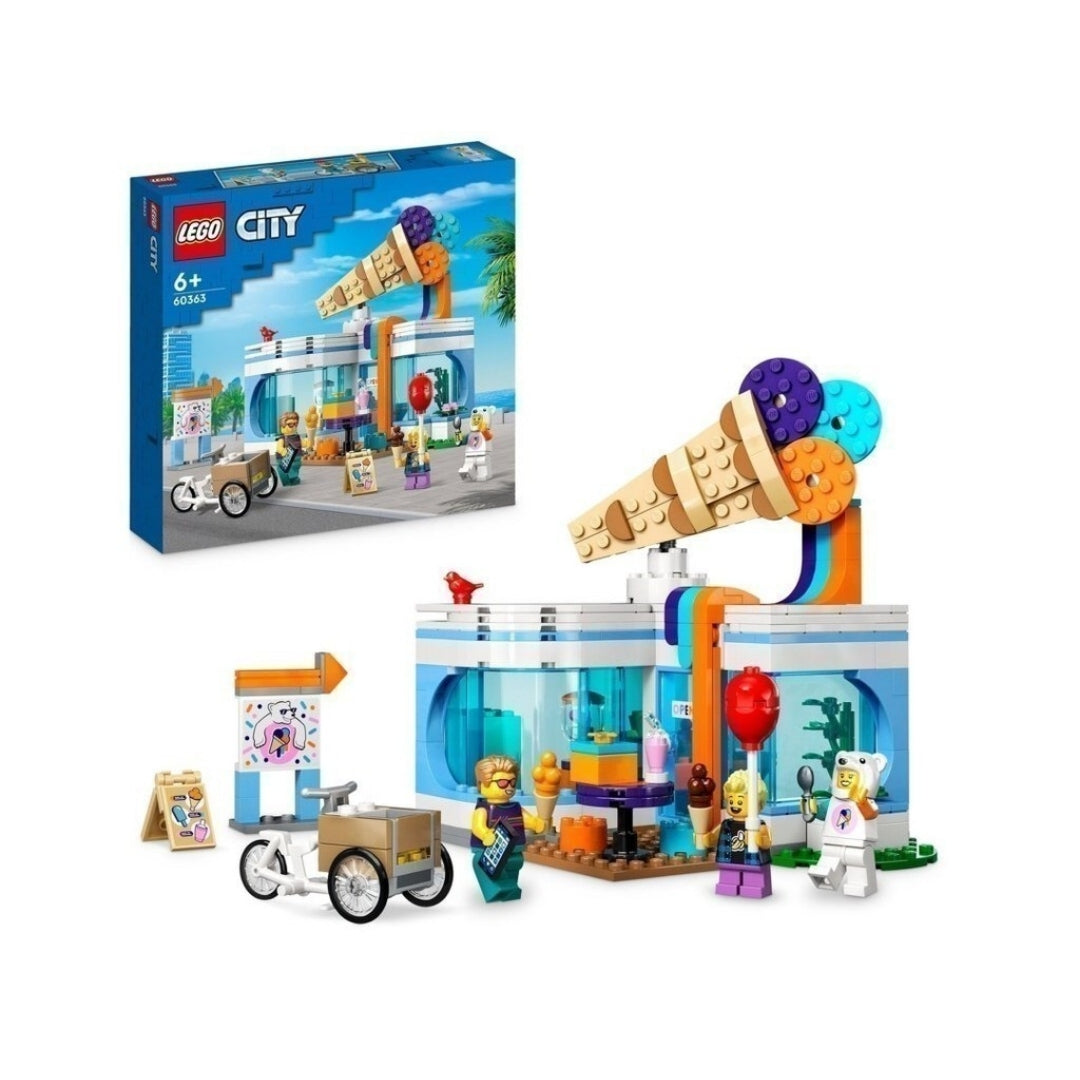 Đồ Chơi Lắp Ráp Cửa Hàng Kem Thành Phố Lego City 60363