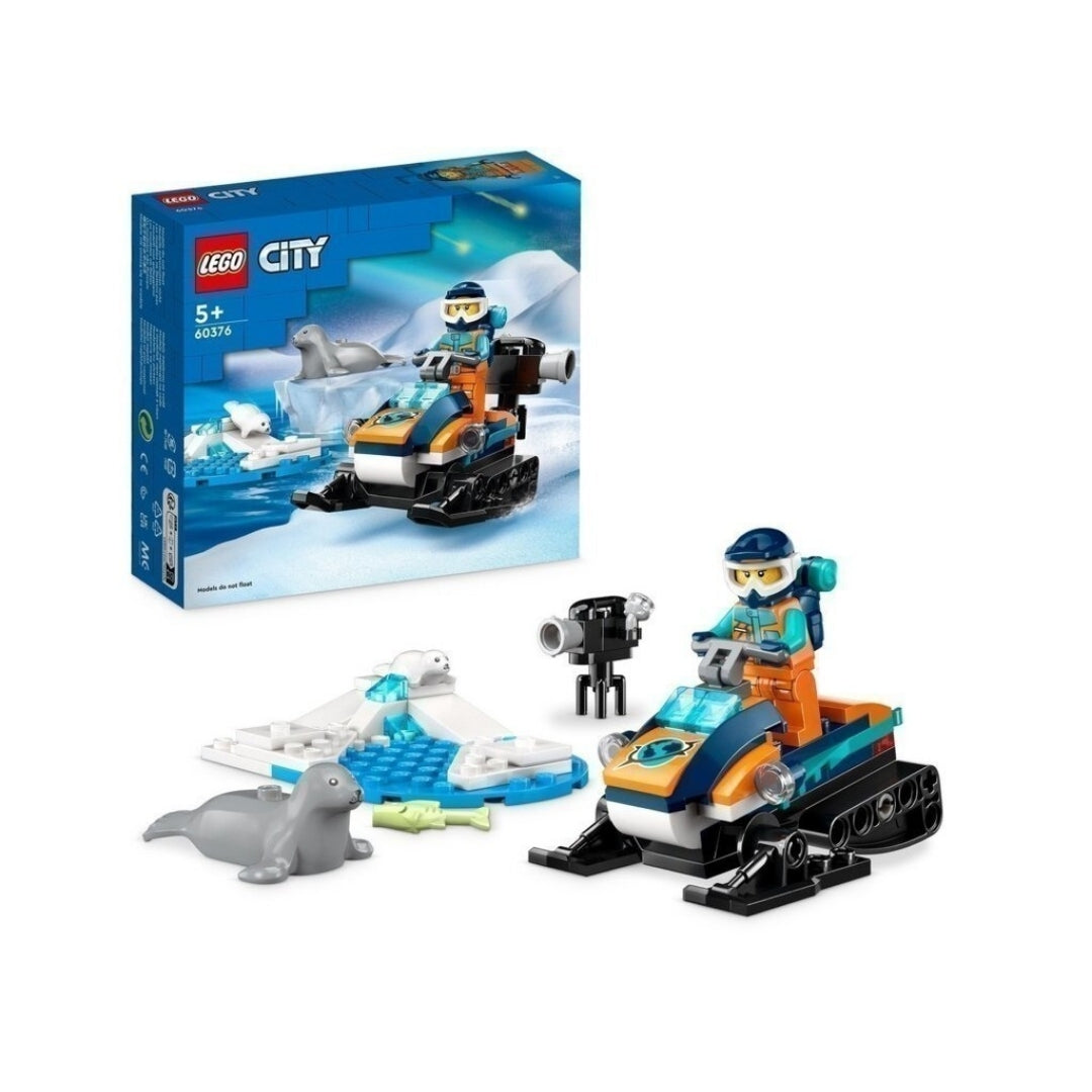 Đồ Chơi Lắp Ráp Xe Trượt Tuyết Thám Hiểm Bắc Cực Lego City 60376