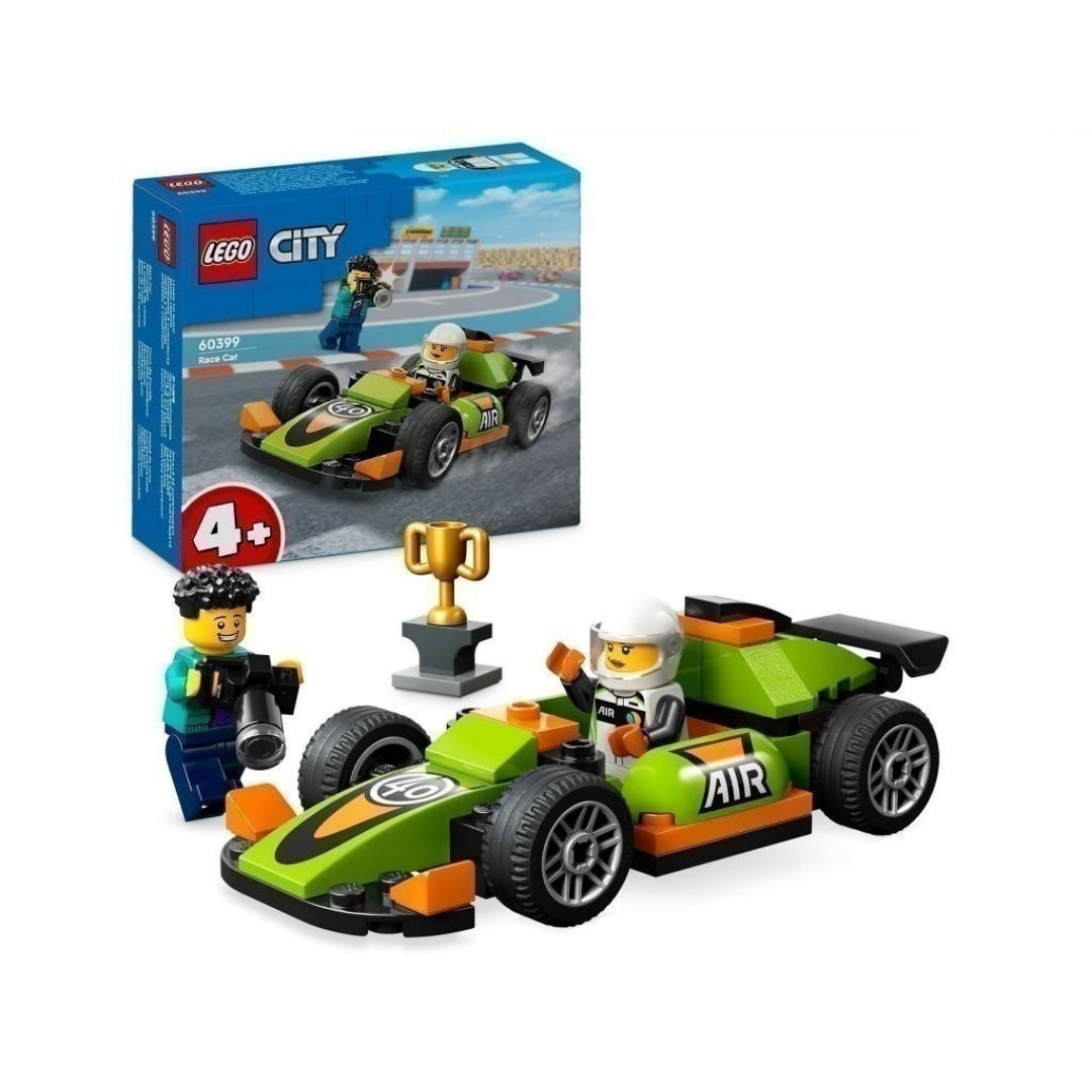 LEGO CITY 60399 green sports racing car assembly toy