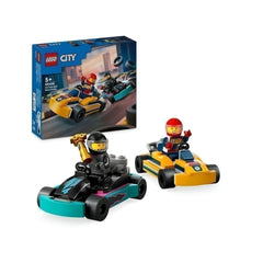 Đồ chơi lắp ráp Bộ đôi xe đua Go-karts LEGO CITY 60400 (99 chi tiết)