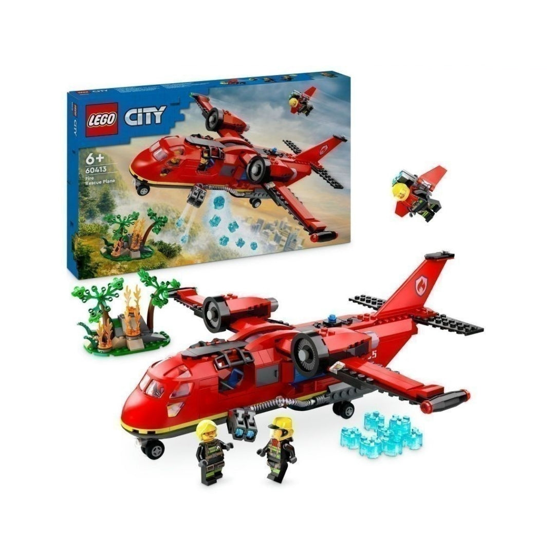 Đồ Chơi Lắp Ráp Máy Bay Cứu Hỏa Lego City 60413