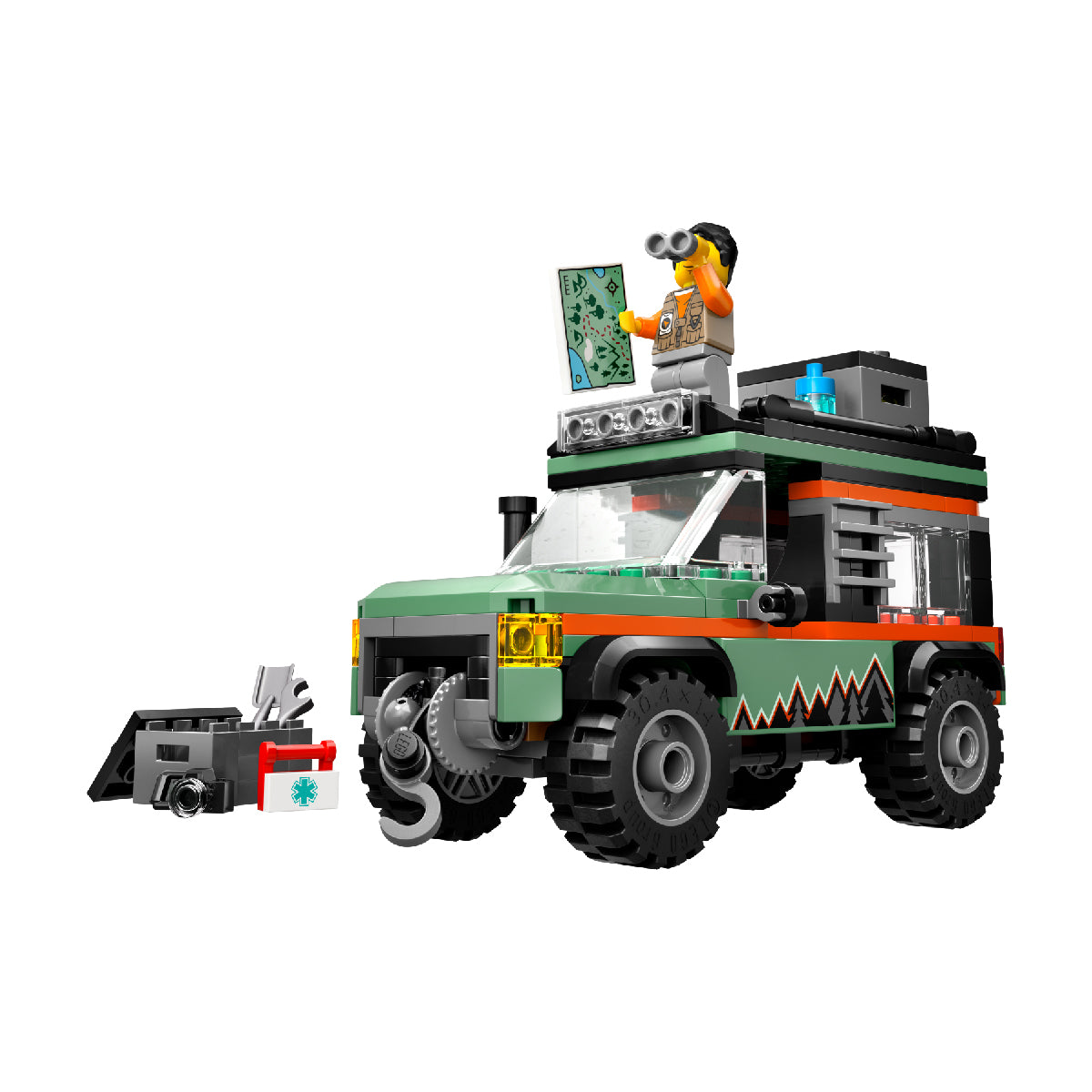 Đồ Chơi Xe Leo Núi Địa Hình 4X4 LEGO CITY 60447