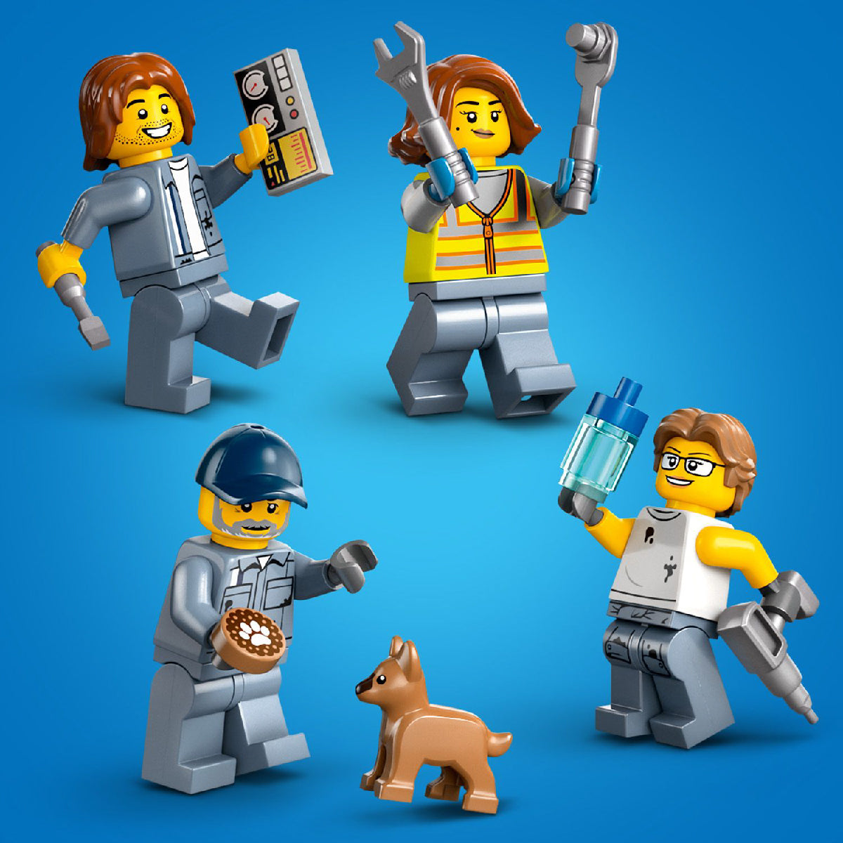 Đồ Chơi Lắp Ráp Bãi Phế Liệu Ô Tô LEGO CITY 60472