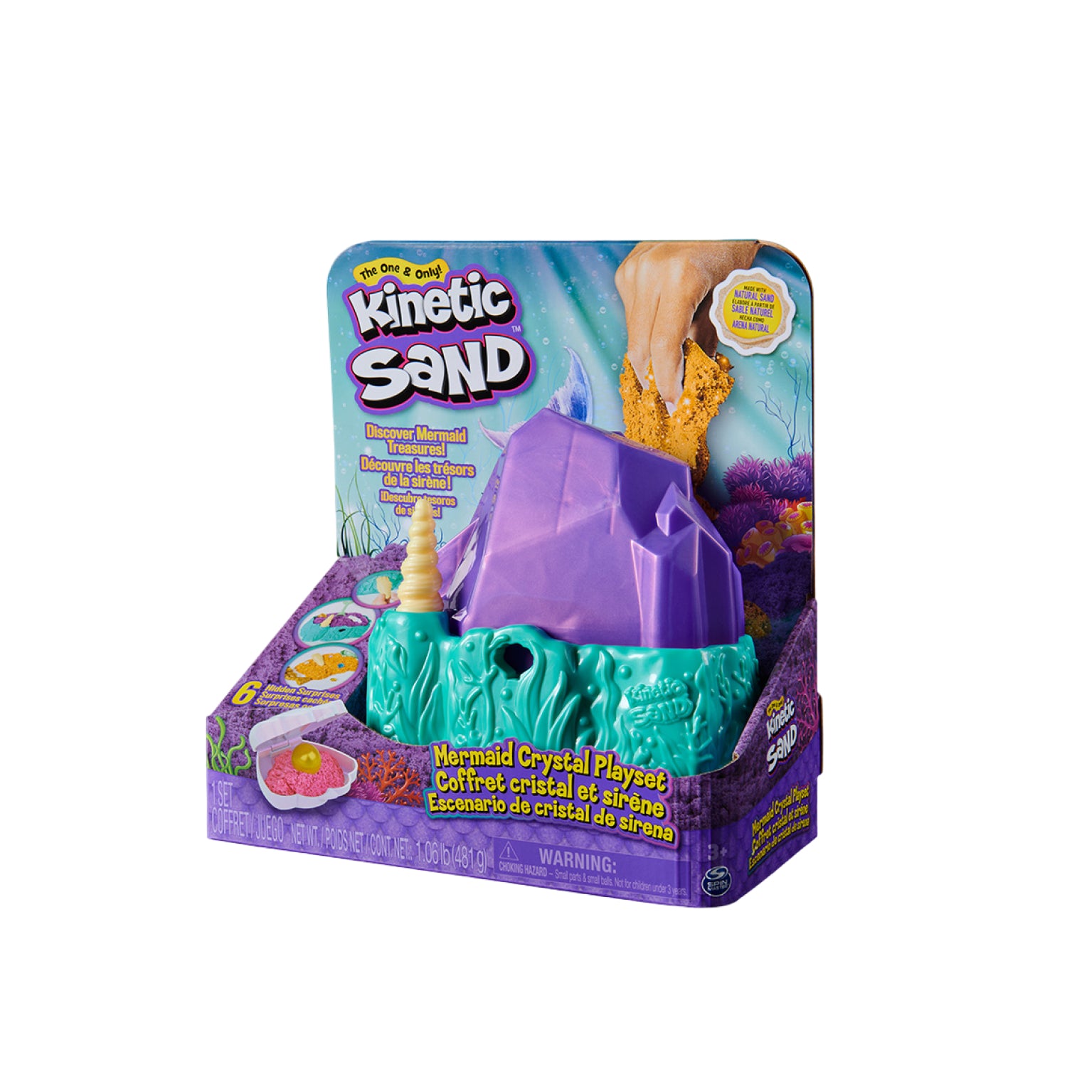 Cát Động Lực - Kho Báu Dưới Đáy Biển Kinetic Sand 6064333