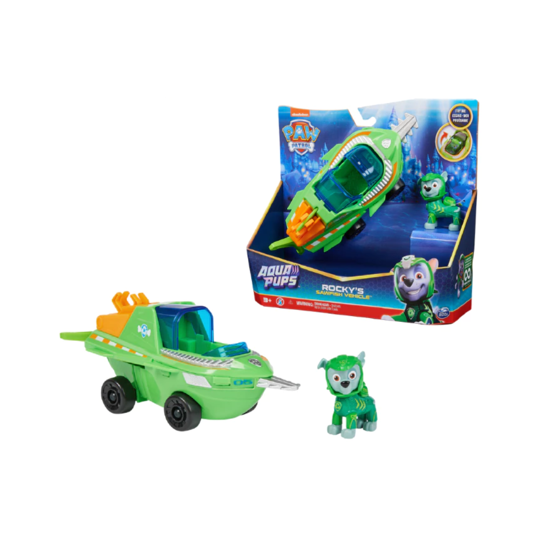 Đồ Chơi Xe Cứu Hộ Aqua Pups Rocky Paw Patrol 6066142