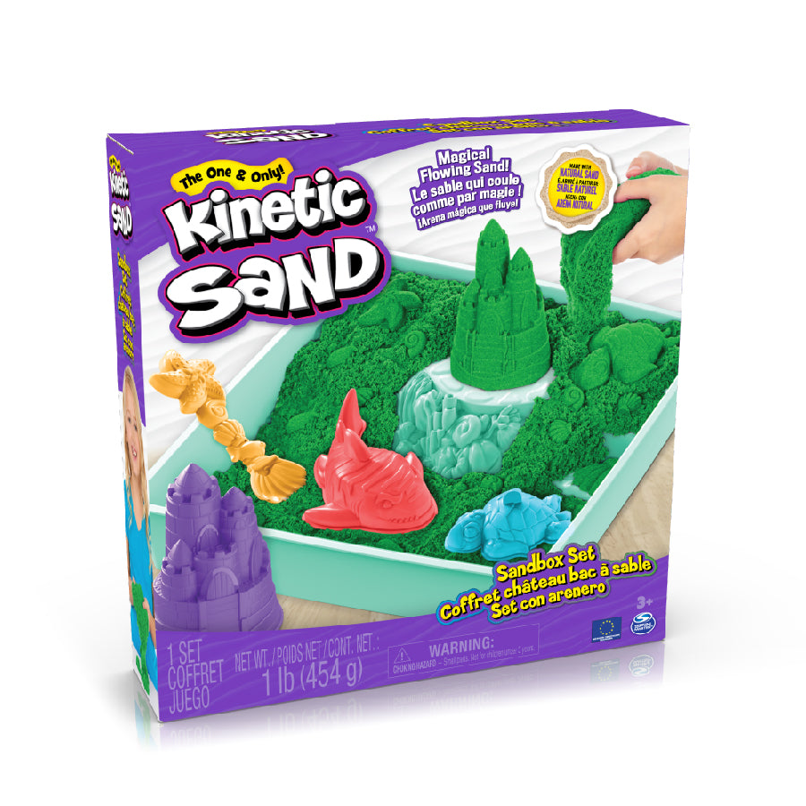 Bộ cát, dụng cụ và khay chơi cát KINETIC SAND 6067800