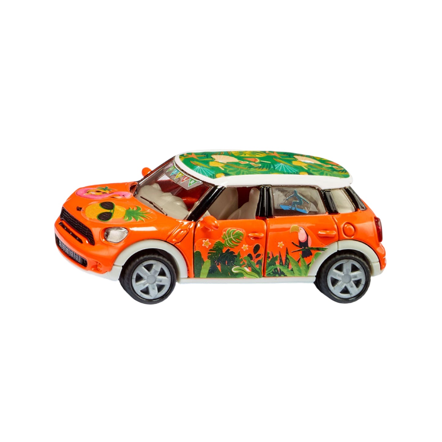 Mini Countryman Car Model with Summer Pattern Sticker SIKU 6507