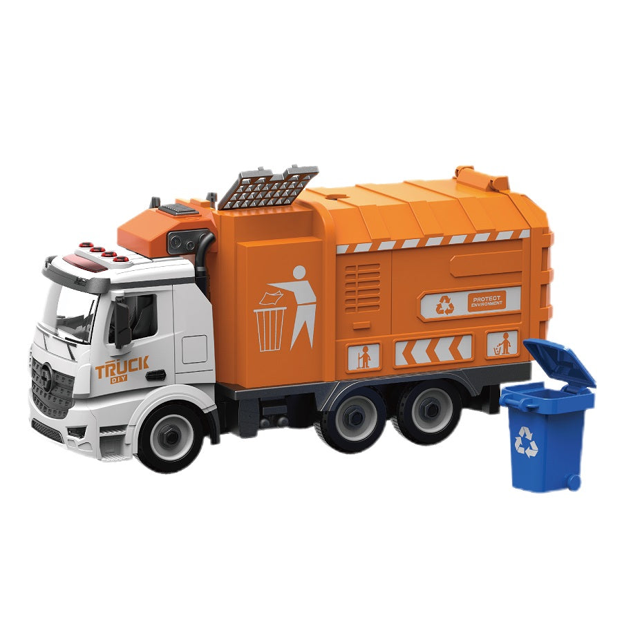 VECTO DIY assembly toy VECTO VT9082A garbage collection vehicle