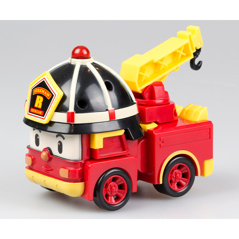 Robot biến hình xe cứu hộ Roy có ánh sáng ROBOCAR POLI 83093