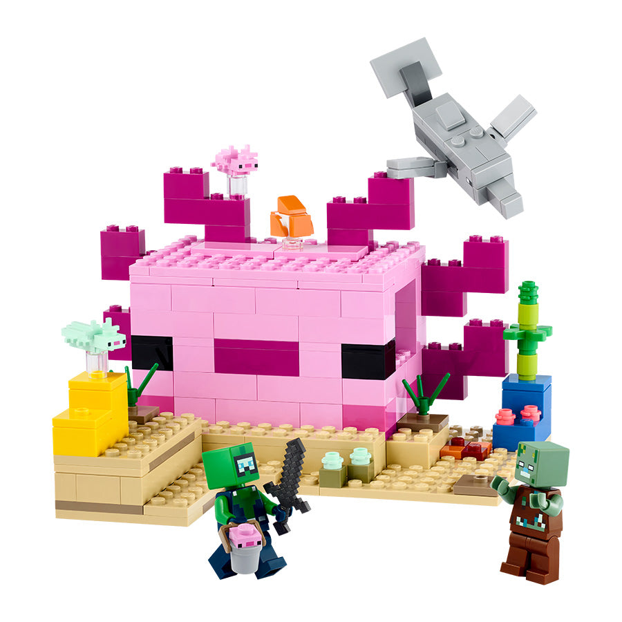 Đồ chơi lắp ráp Ngôi Nhà Cá Axolotl LEGO MINECRAFT 21247