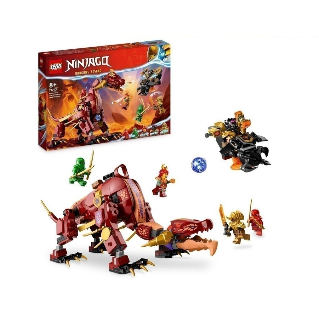Đồ Chơi Lắp Ráp Rồng Thần Dung Nham Heatwave LEGO NINJAGO 71793