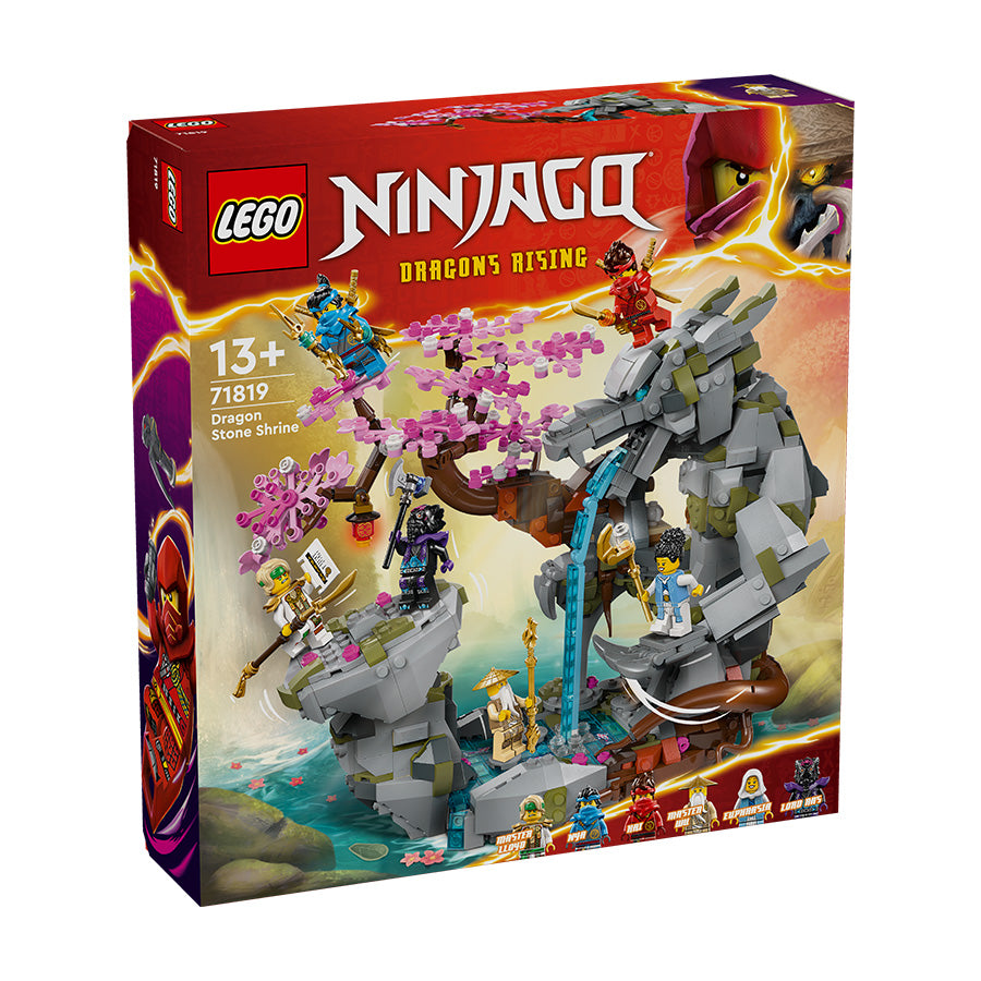 LEGO NINJAGO 71819 Stone Dragon Temple assembly toy