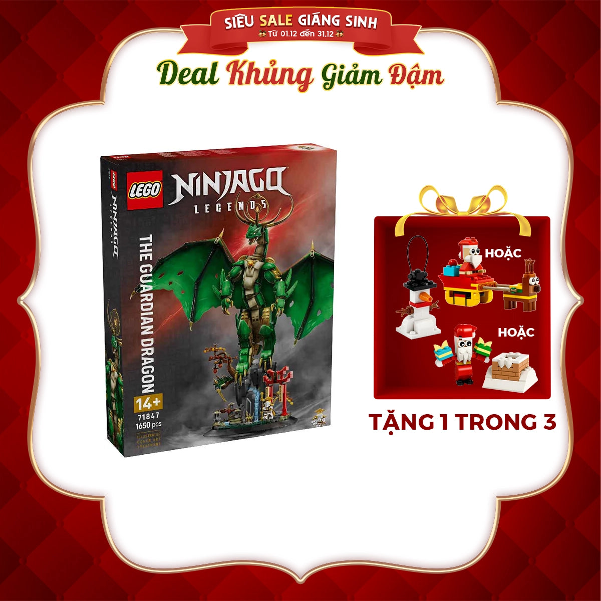 Đồ Chơi Lắp Ráp Rồng Hộ Vệ LEGO NINJAGO 71847