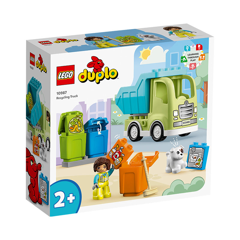 Đồ chơi lắp ráp Xe rác tái chế LEGO DUPLO 10987