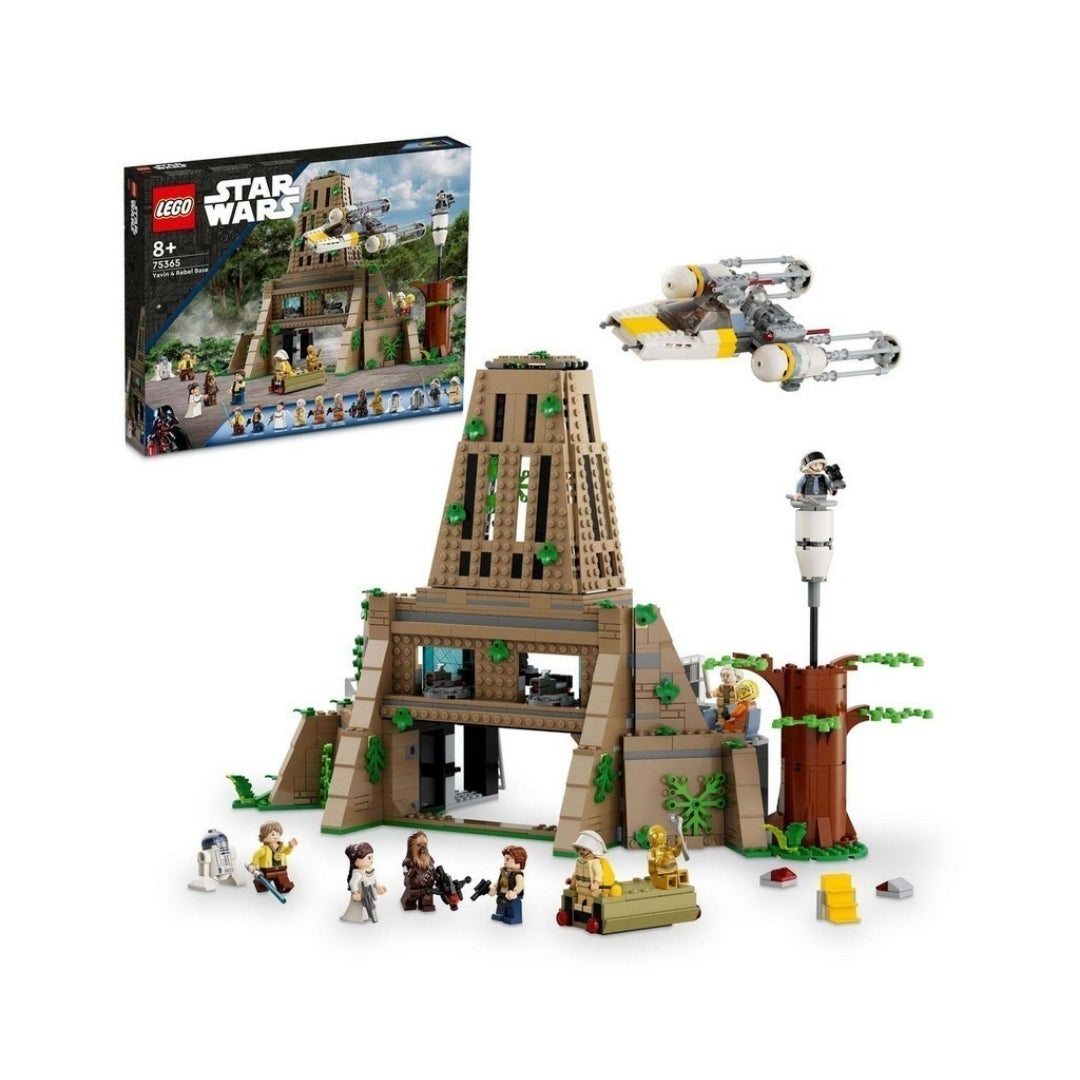 Đồ Chơi Lắp Ráp Căn Cứ Của Quân Nổi Dậy Tại Yavin Lego Star Wars 75365
