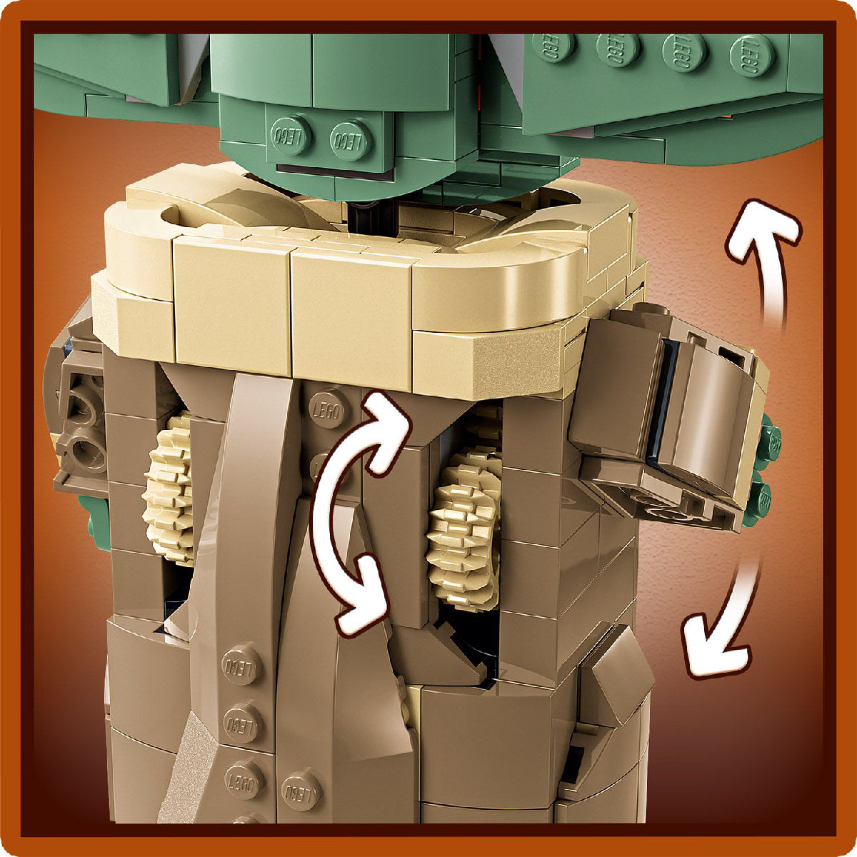 Đồ Chơi Lắp Ráp Grogu Và Xe Nôi Bay LEGO STAR WARS 75403