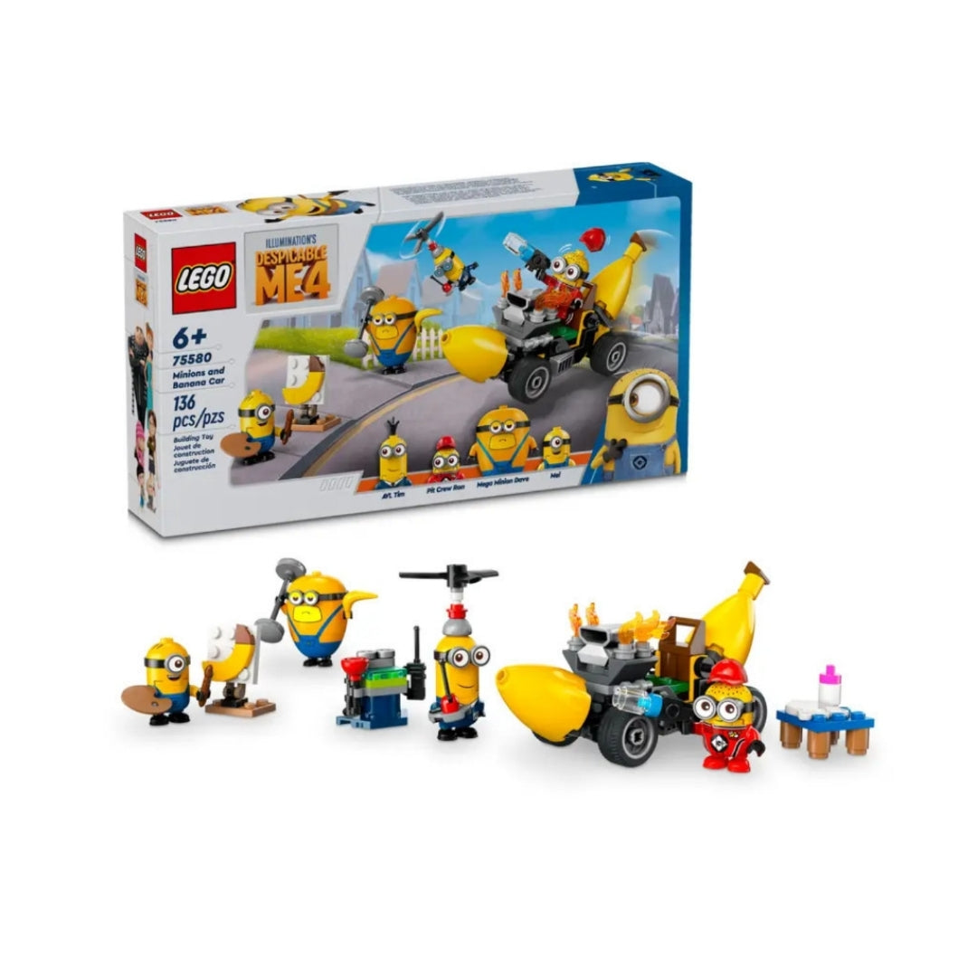 Đồ Chơi Lắp Ráp Xe Đua Chuối Của Minions Lego Minions 75580