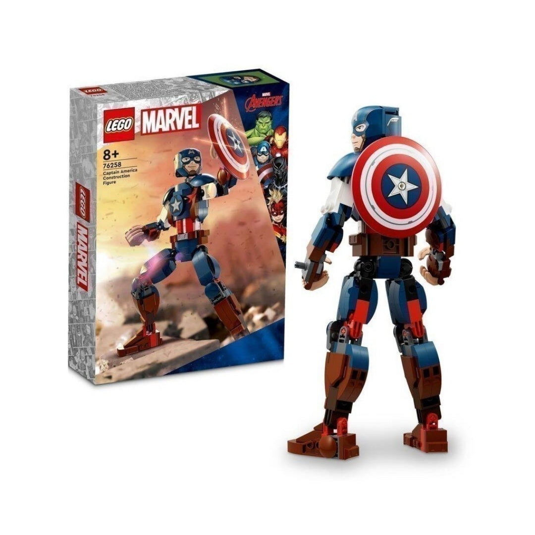 Đồ Chơi Lắp Ráp Mô Hình Đội Trưởng Mỹ Captain America - LEGO SUPERHEROES 76258