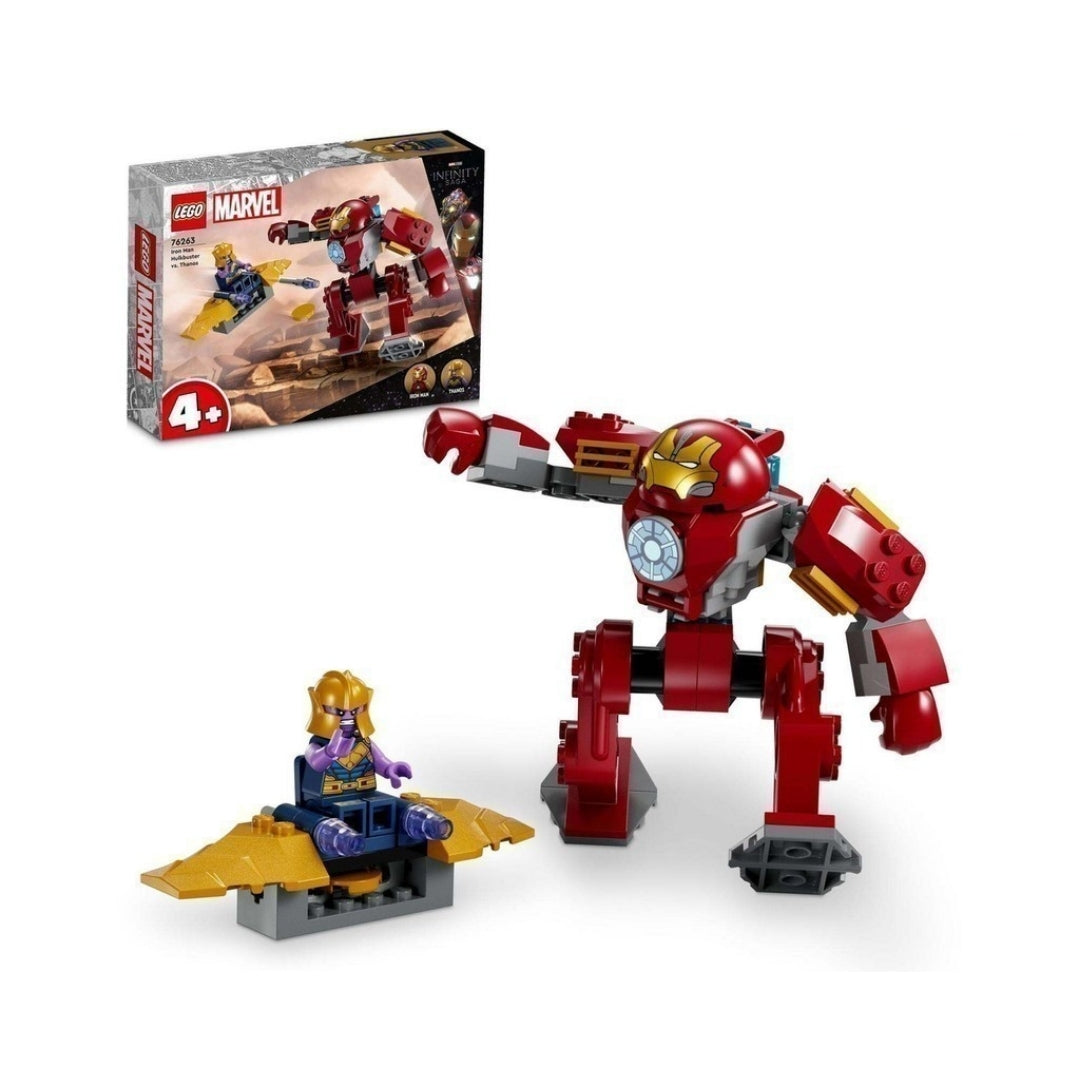 Đồ Chơi Lắp Ráp Hulkbuster Đối Đầu Thanos Lego Superheroes 76263