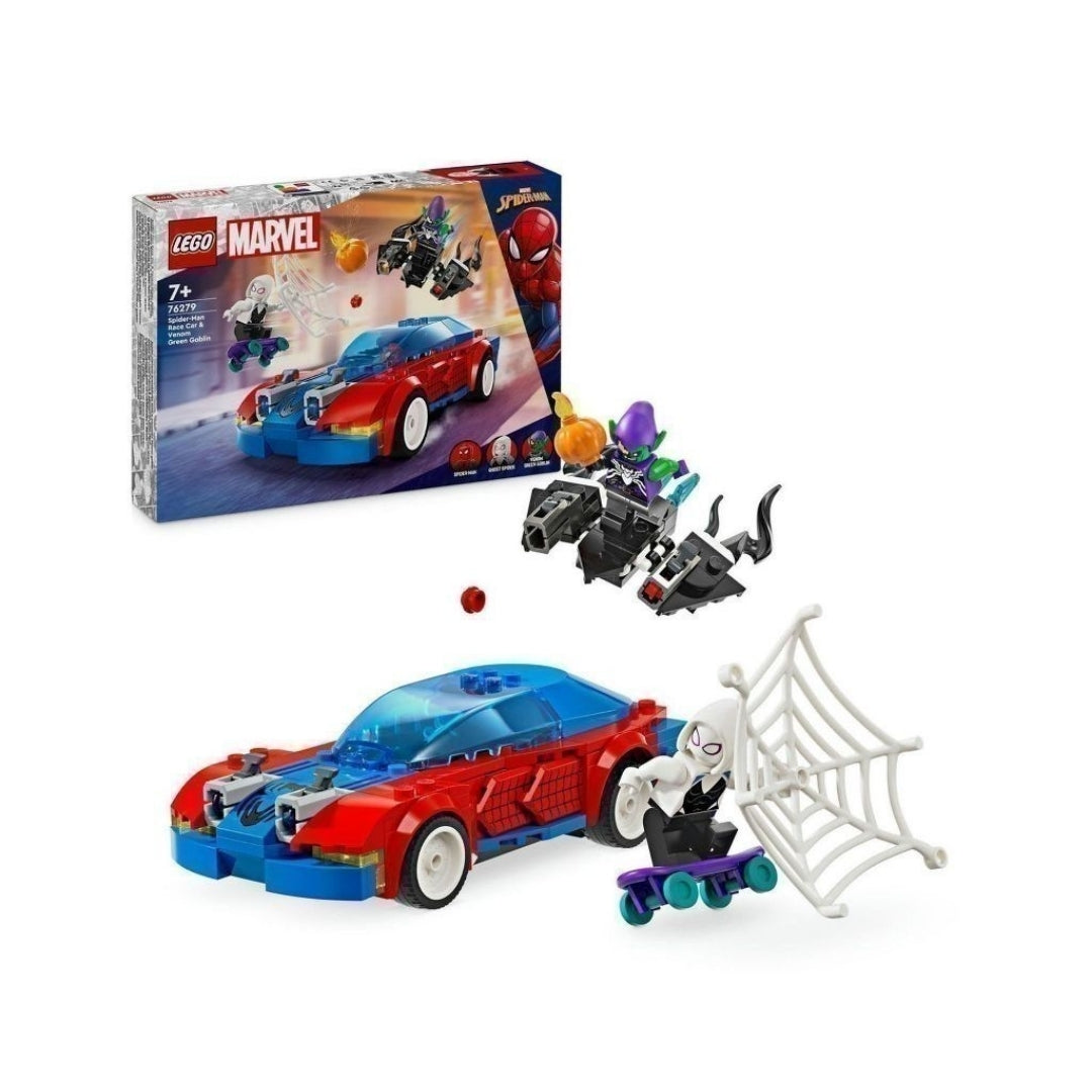 Đồ Chơi Lắp Ráp Siêu Xe Của Người Nhện Lego Superheroes 76279