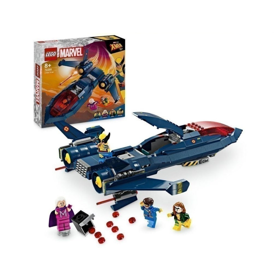 Đồ Chơi Lắp Ráp Phi Cơ Blackbird Của X-Men LEGO SUPERHEROES 76281