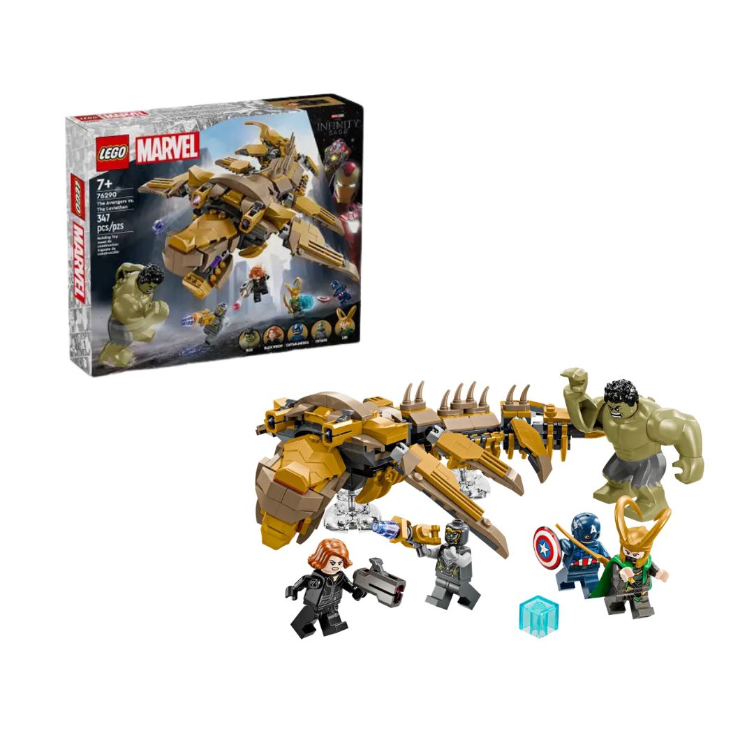 Đồ Chơi Lắp Ráp Cuộc Chiến: Avengers Và Quái Vật Leviathan LEGO SUPERH
