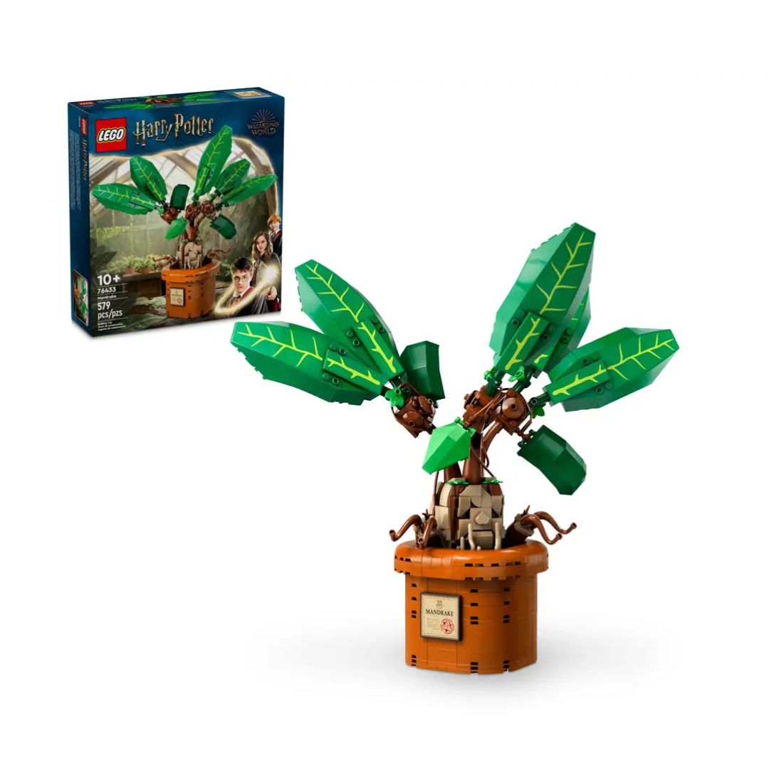 Đồ Chơi Lắp Ráp Mô Hình Chậu Cây Khoai Ma Mandrake LEGO HARRY POTTER 7