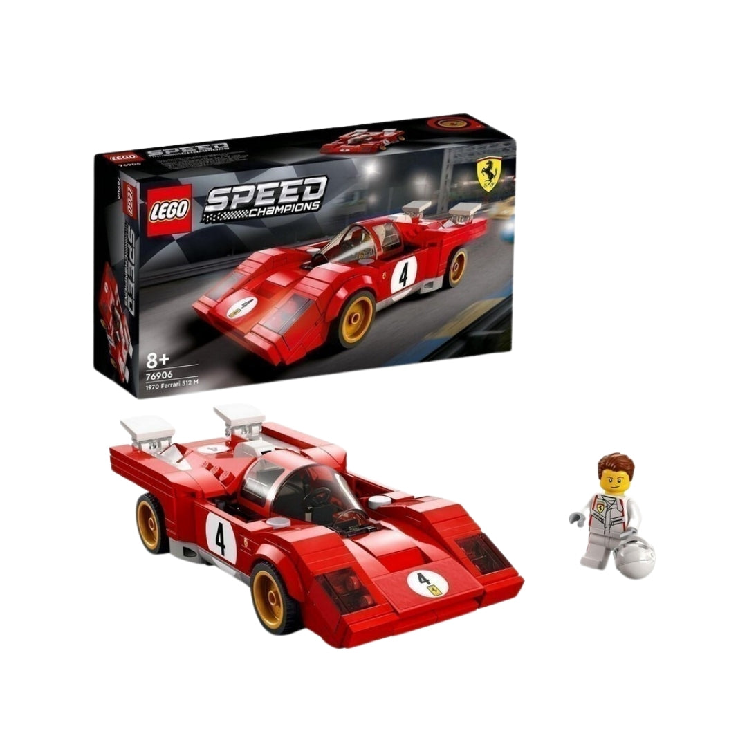 Đồ Chơi Lắp Ráp Siêu Xe 1970 Ferrari 512 M LEGO SPEED CHAMPIONS 76906