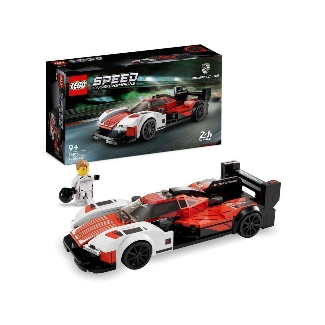 Đồ Chơi Lắp Ráp Siêu Xe Porsche 963 Lego Speed Champions 76916