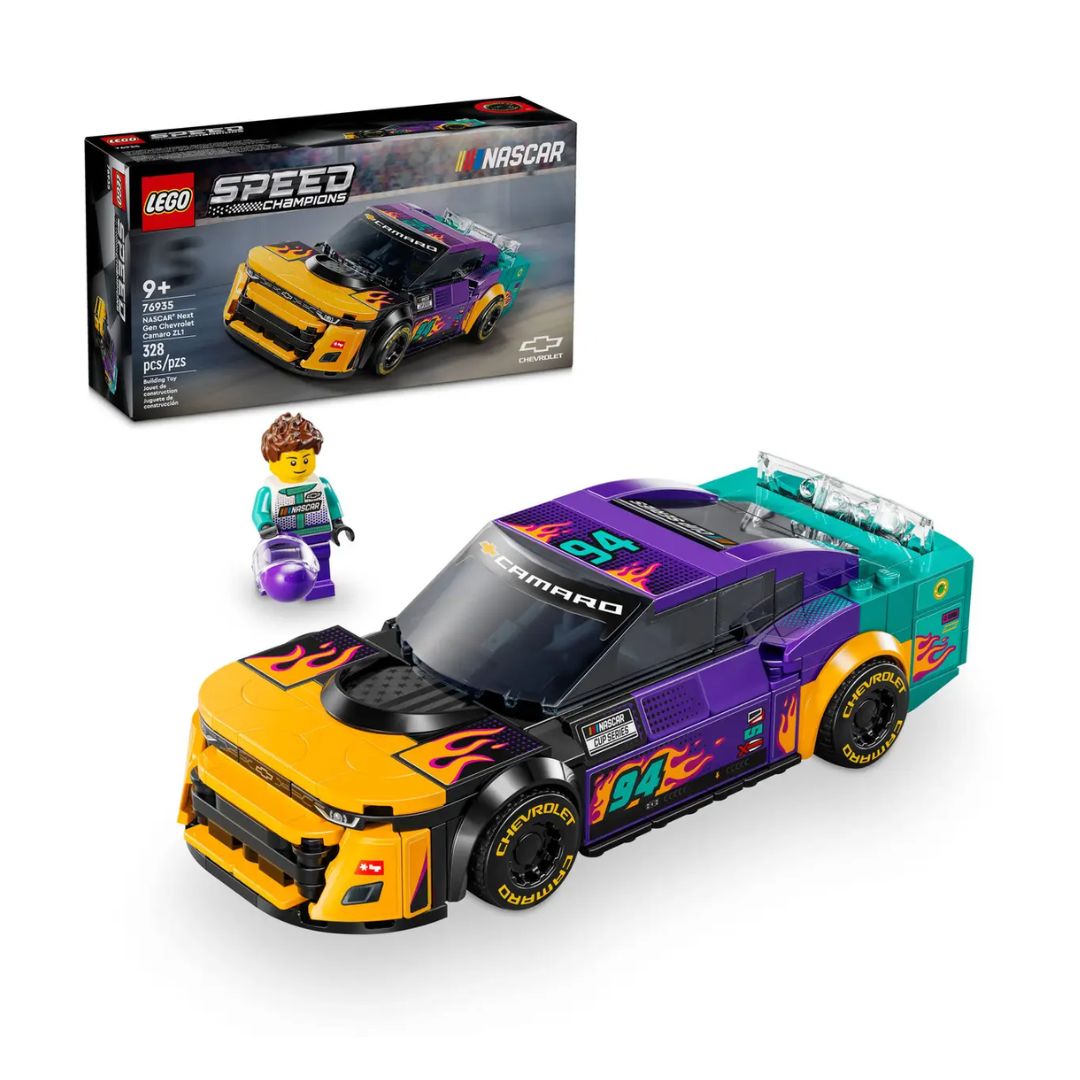 Đồ Chơi Lắp Ráp Siêu Xe NASCAR® Next Gen Chevrolet Camaro ZL1 LEGO SPEED CHAMPIONS 76935 (328 Chi Tiết)