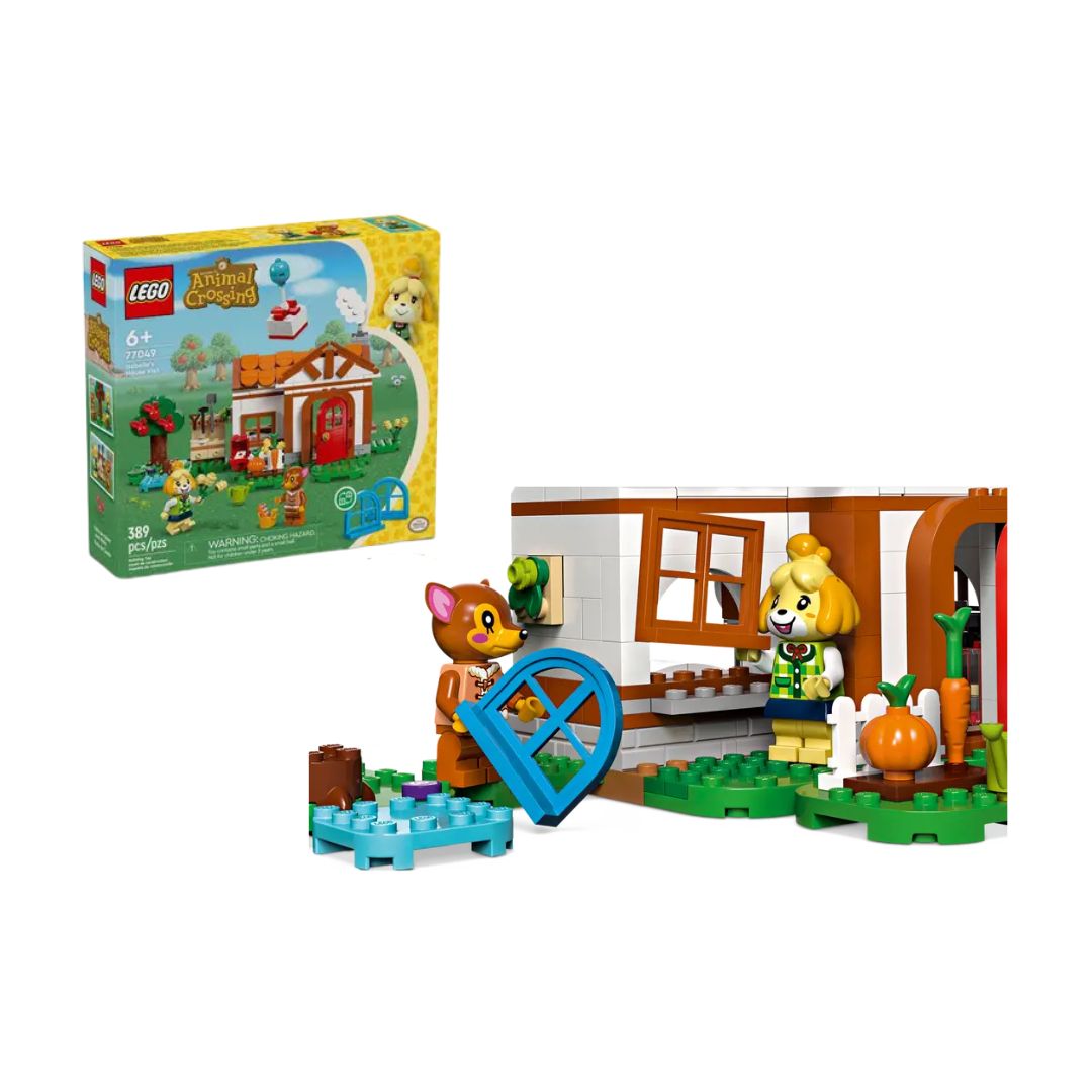 Đồ Chơi Lắp Ráp Chuyến Thăm Nhà Của Isabelle Lego Animal Crossing 77049 (389 Chi Tiết)