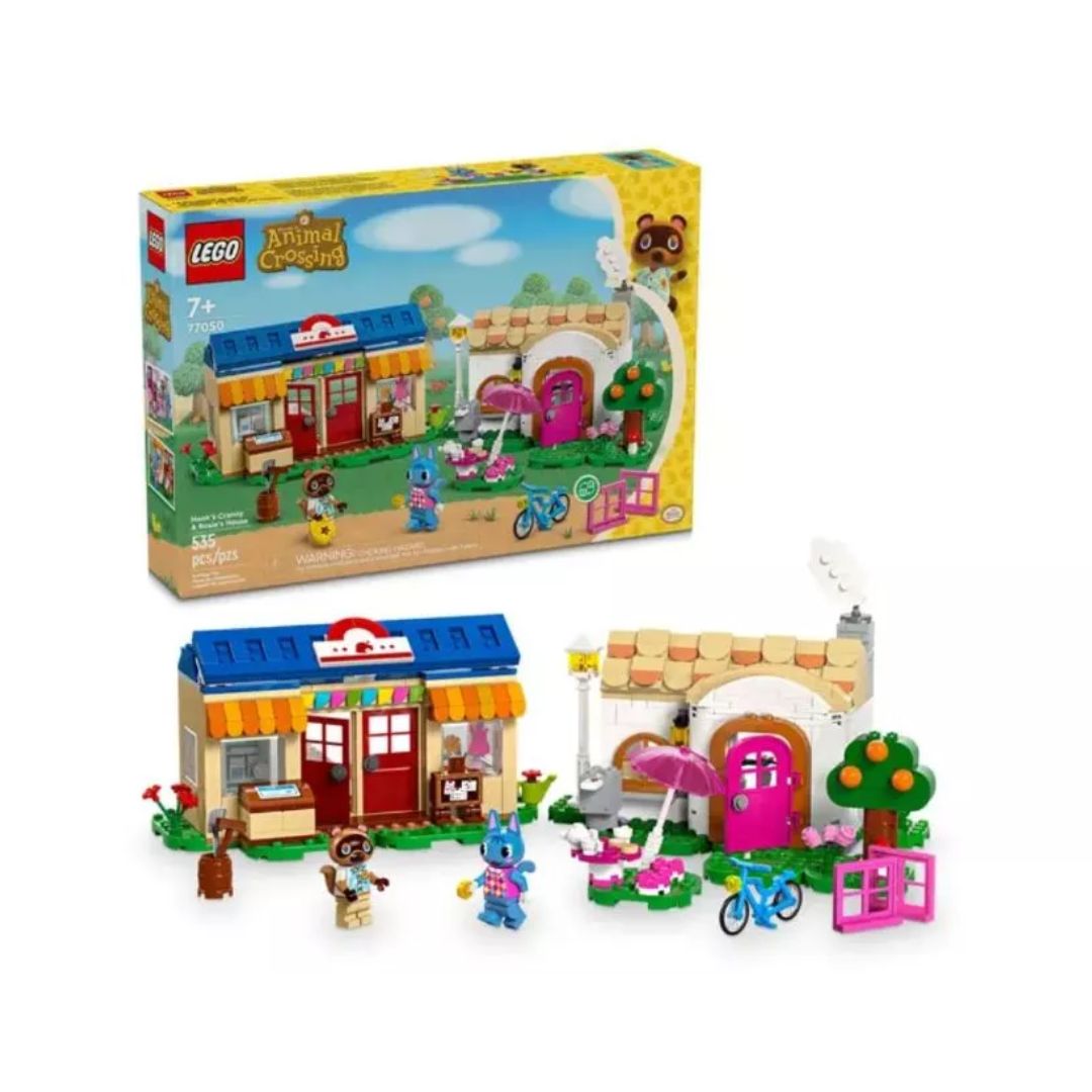 Đồ Chơi Lắp Ráp Cửa Hàng Nook Và Nhà Rosie LEGO ANIMAL CROSSING 77050 (535 Chi Tiết)