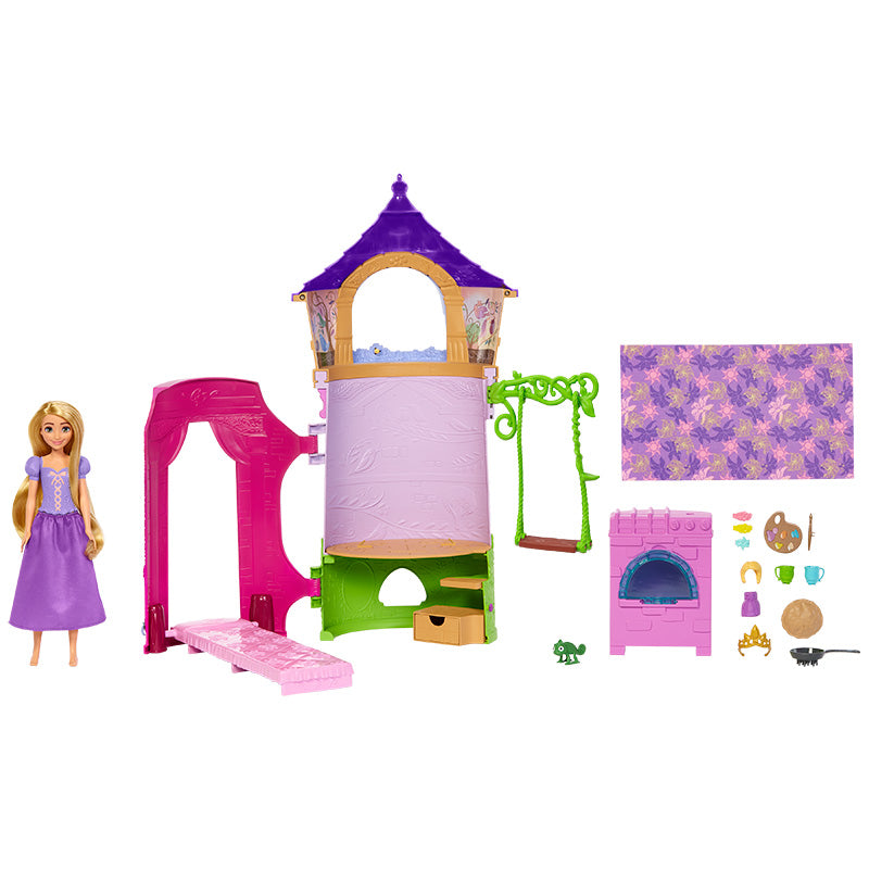 Disney Princess - Toàn Tháp Của Công Chúa Tóc Mây Rapunzel Disney Princess Mattel Hlw30