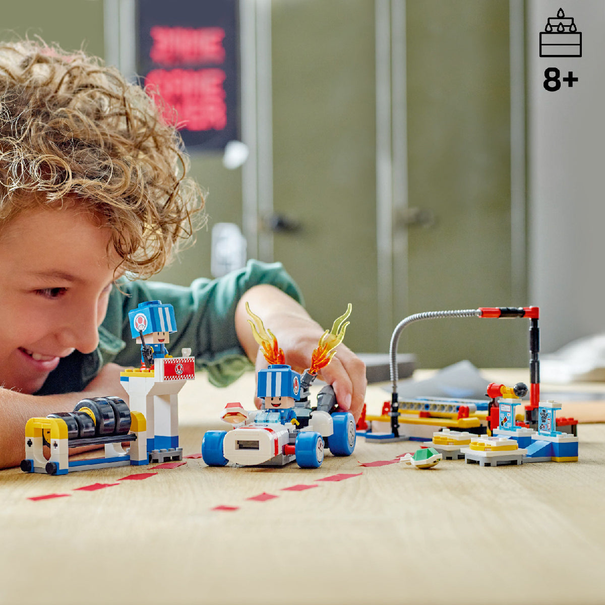 Đồ Chơi Lắp Ráp Gara Của Toad LEGO SUPER MARIO 72035