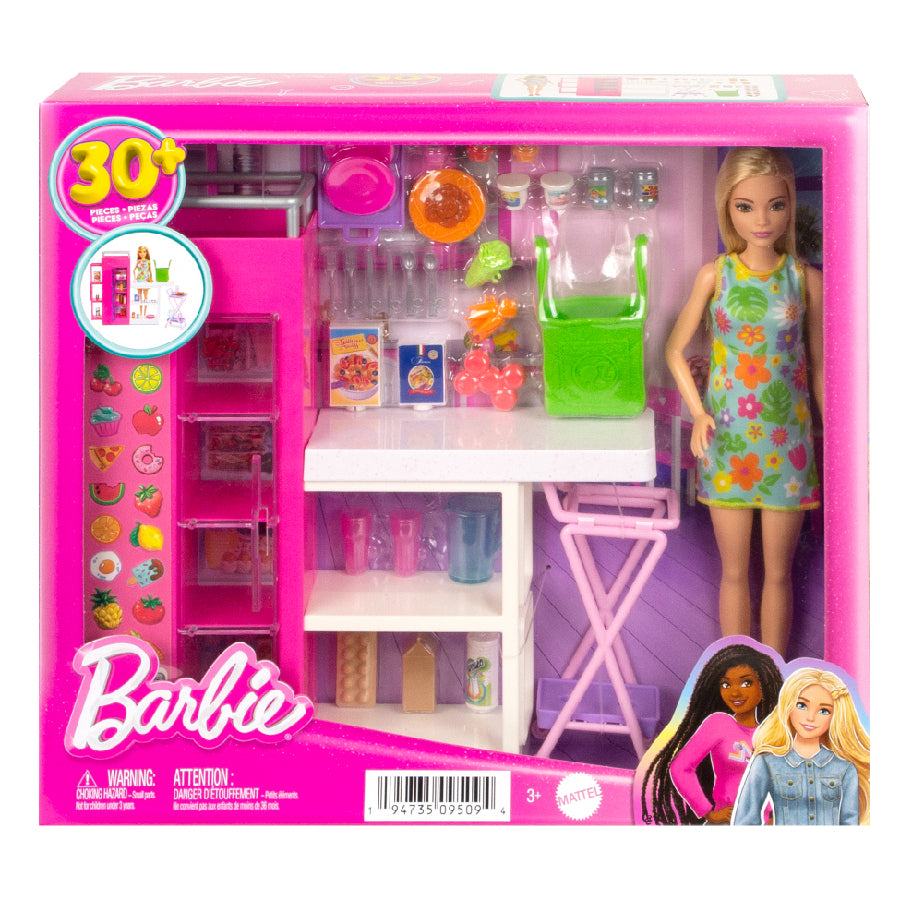 Barbie Và Phòng Pantry Thư Giãn Mơ Ước Cho Bé Barbie Hjv38