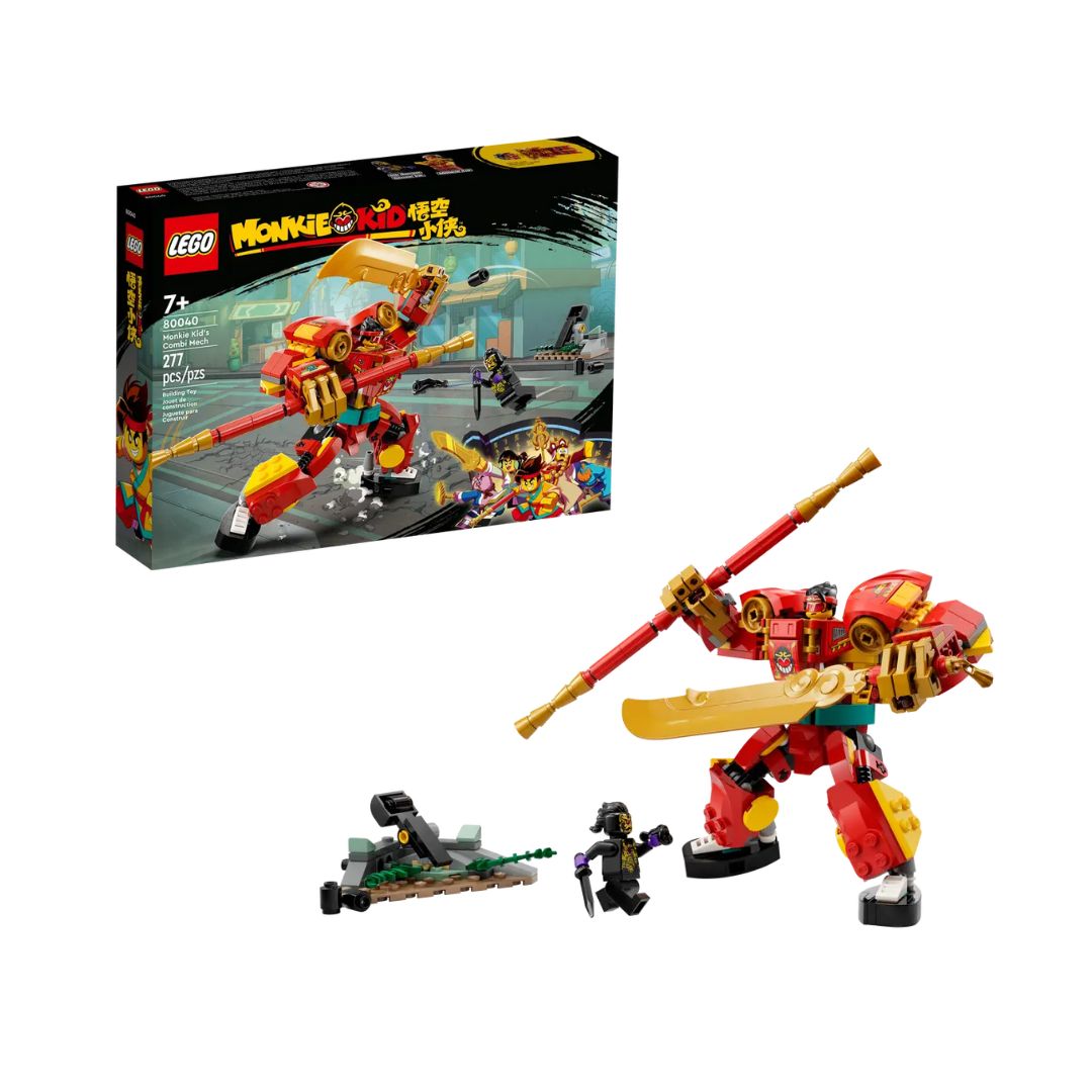 Đồ Chơi Lắp Ráp Chiến Giáp Kết Hợp Lego Monkie Kid 80040 (277 Chi Tiết)