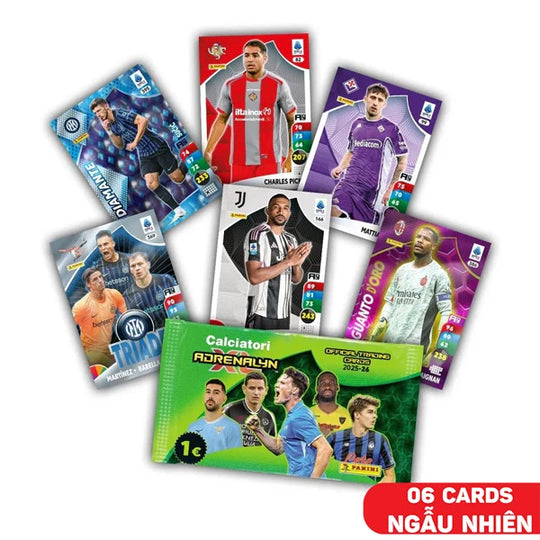 Đồ Chơi Gói Thẻ Hình Calciatori 2025-26 Adrenalyn XL PANINI 8051708031393
