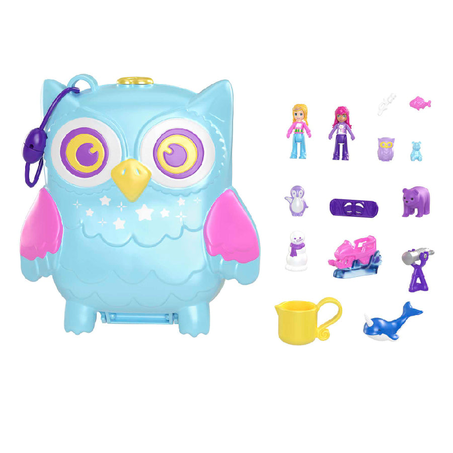 Polly Pocket and the Snowy Owl Slumber Party POLLY POCKET FRY35