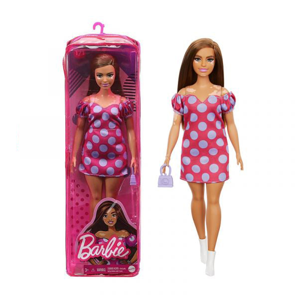 Búp bê thời trang Barbie - Vitiligo w- Polka Dot Dress